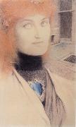 Fernand Khnopff Who Shall Deliver Me china oil painting artist